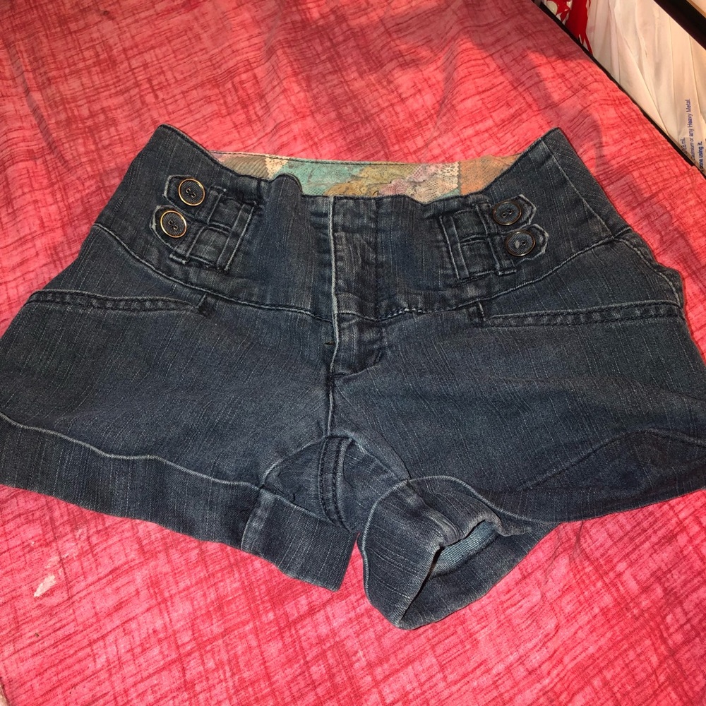 Denim Short Shorts